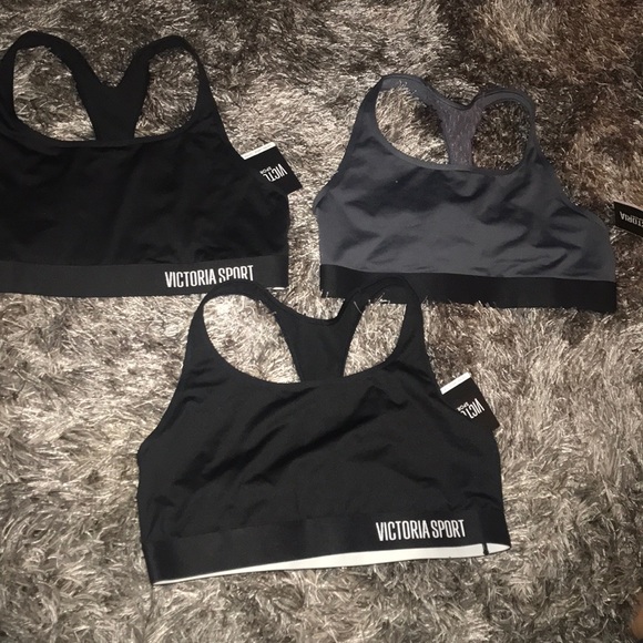 Victoria's Secret Other - 3 Piece, The Player Racerback Sport Bra Set